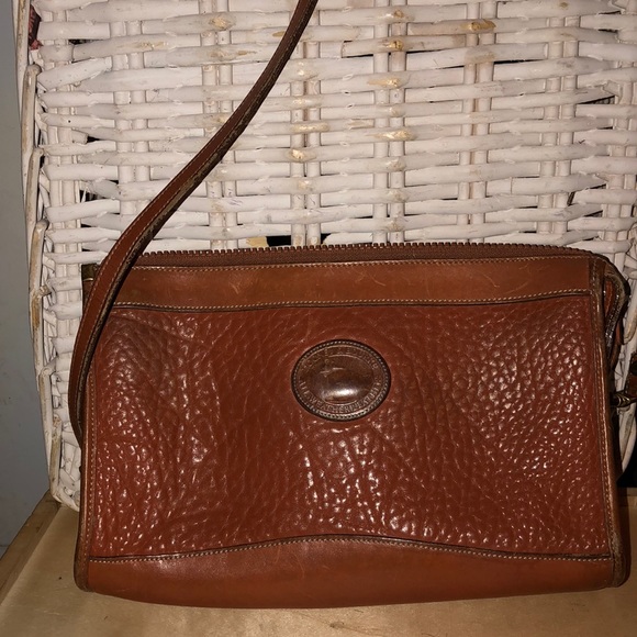Vintage Dooney and Burke Cognac Leather - Picture 1 of 2